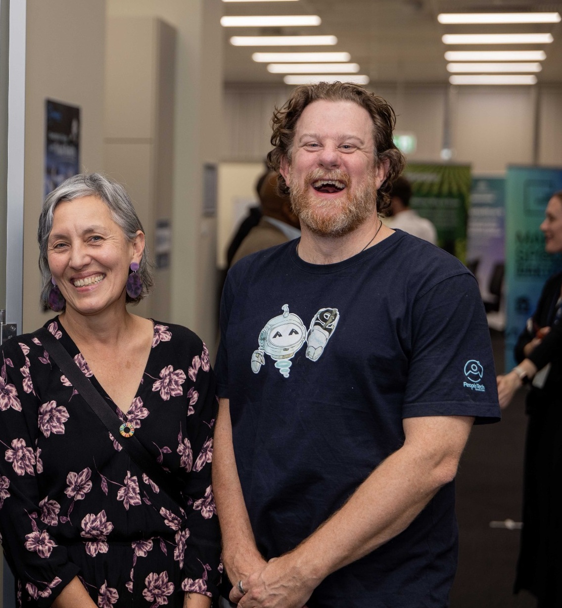 Leonie Sanderson and Simon Lowe, co-founders of People Tech Revolution