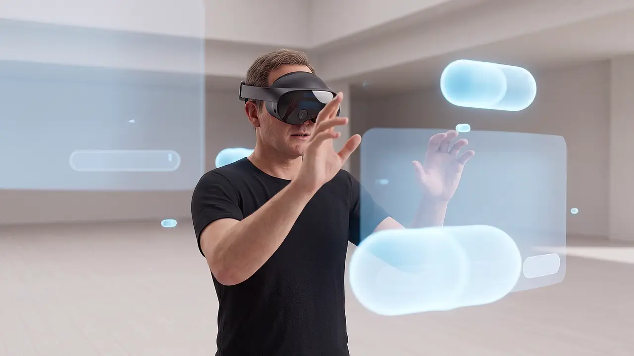 Immersive prototype build: putting on a VR headset