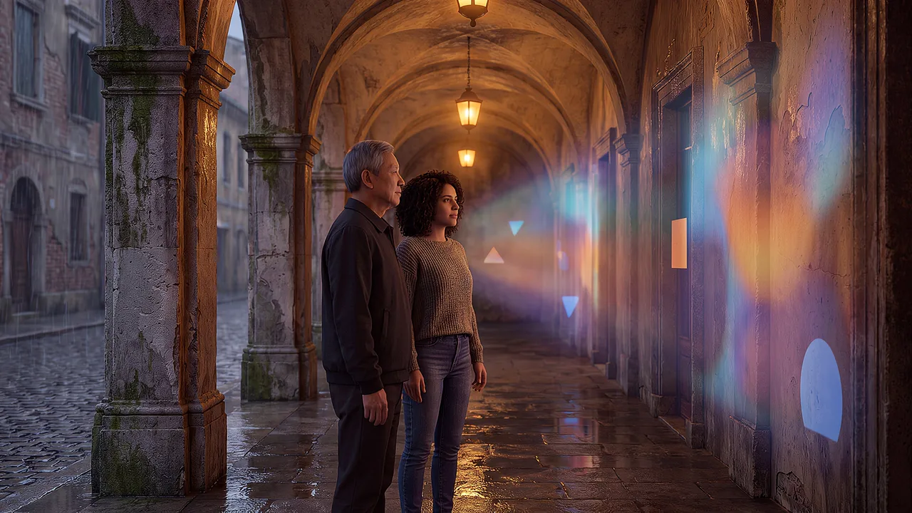 Colour light across stone vaults. A rapid prototyping scenario for fast builds, from idea to working product.
